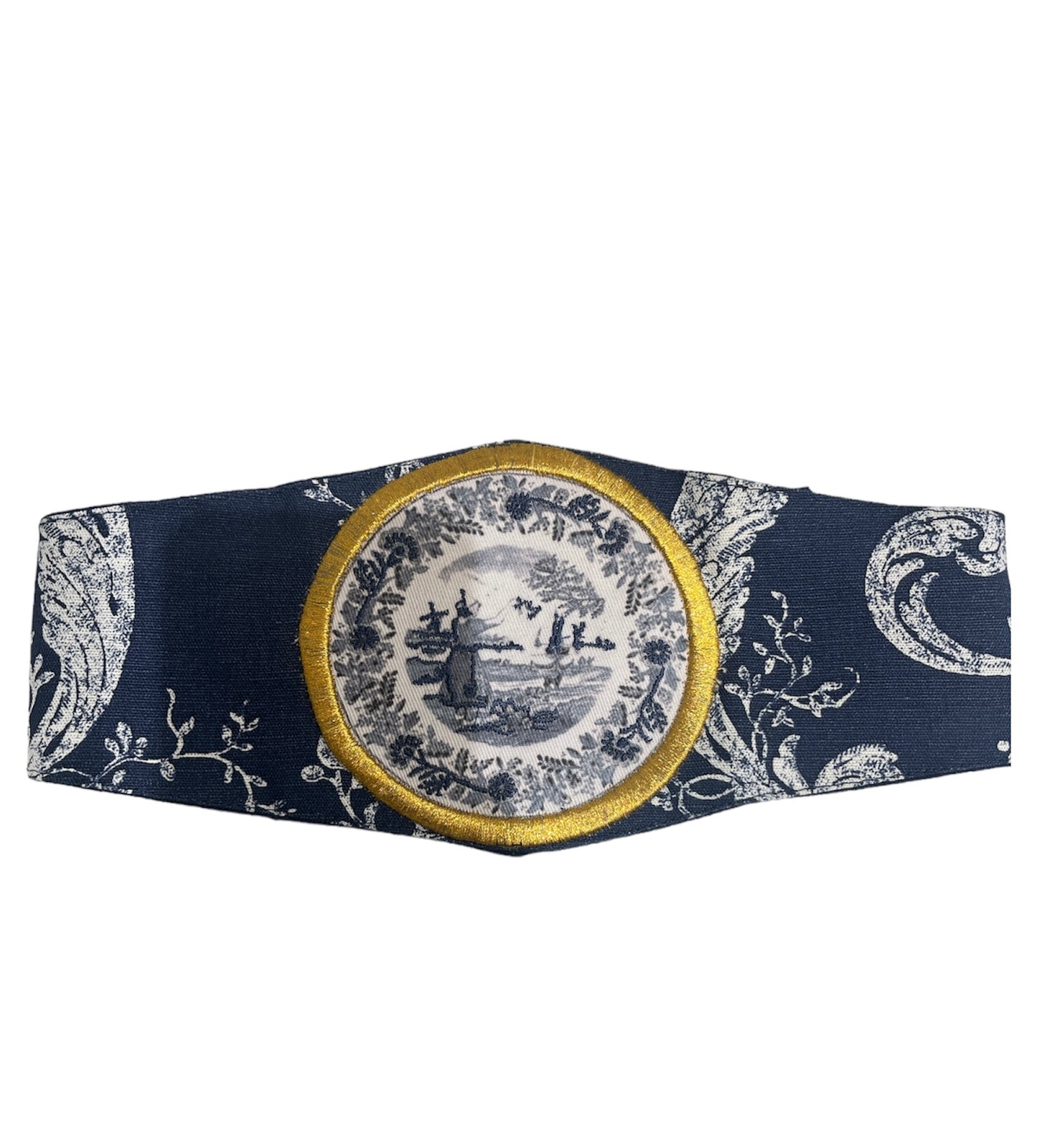 Delft Blue Inspired Belt